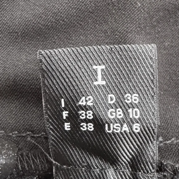 LeGatte Made in Italy Patchwork Mixed-Fabric Pants – IT 42 / US 6 - Picture 13 of 16